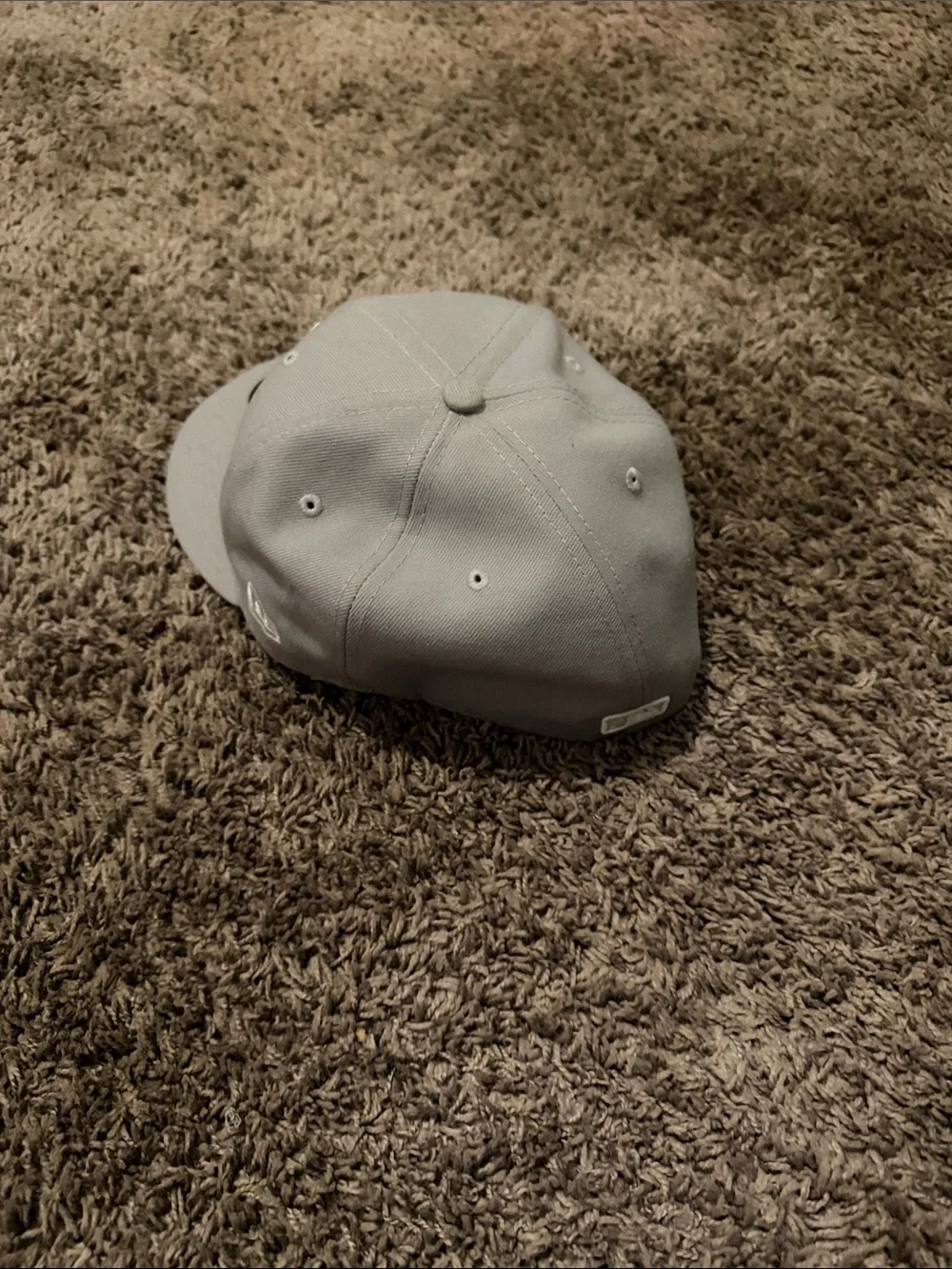 New Era Kids Light Gray NY 59FIFTY Fitted Cap